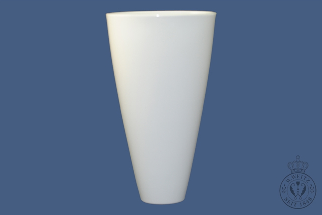KPM -  Berlin Vase oval 31cm weiß
