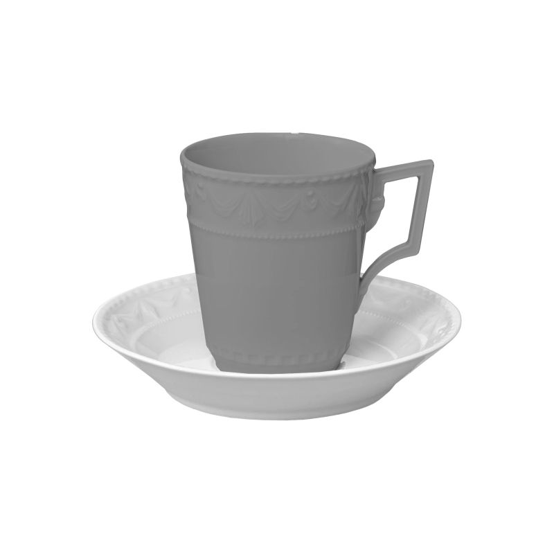 KPM Berlin Kurland Lot De 2 Tasses à Café Blanc Taille 2